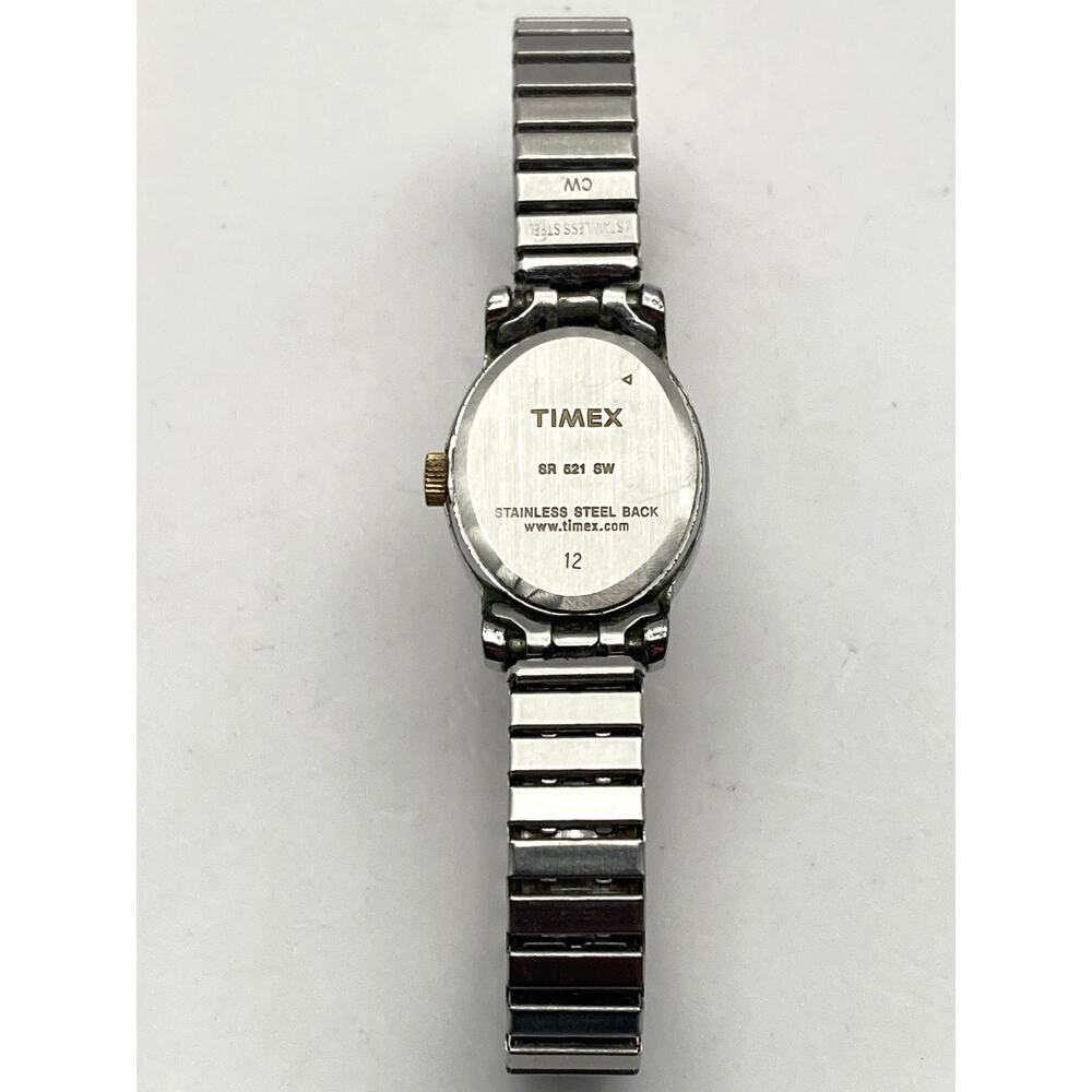 Timex Cavatina Petite Women's Watch 18mm - New Battery - Expandable Band - Picture 6 of 10